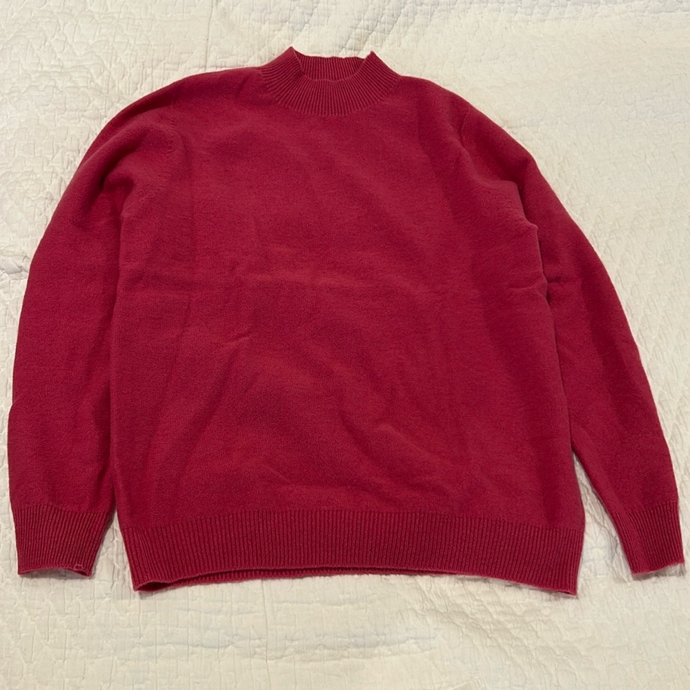 Mock Turtleneck Sweater
